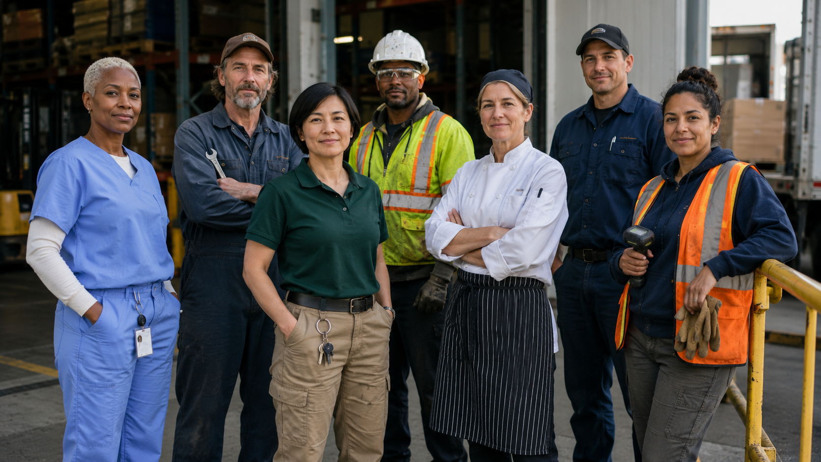 Workforce readiness for employees in healthcare, skilled trades, food service and industrial roles